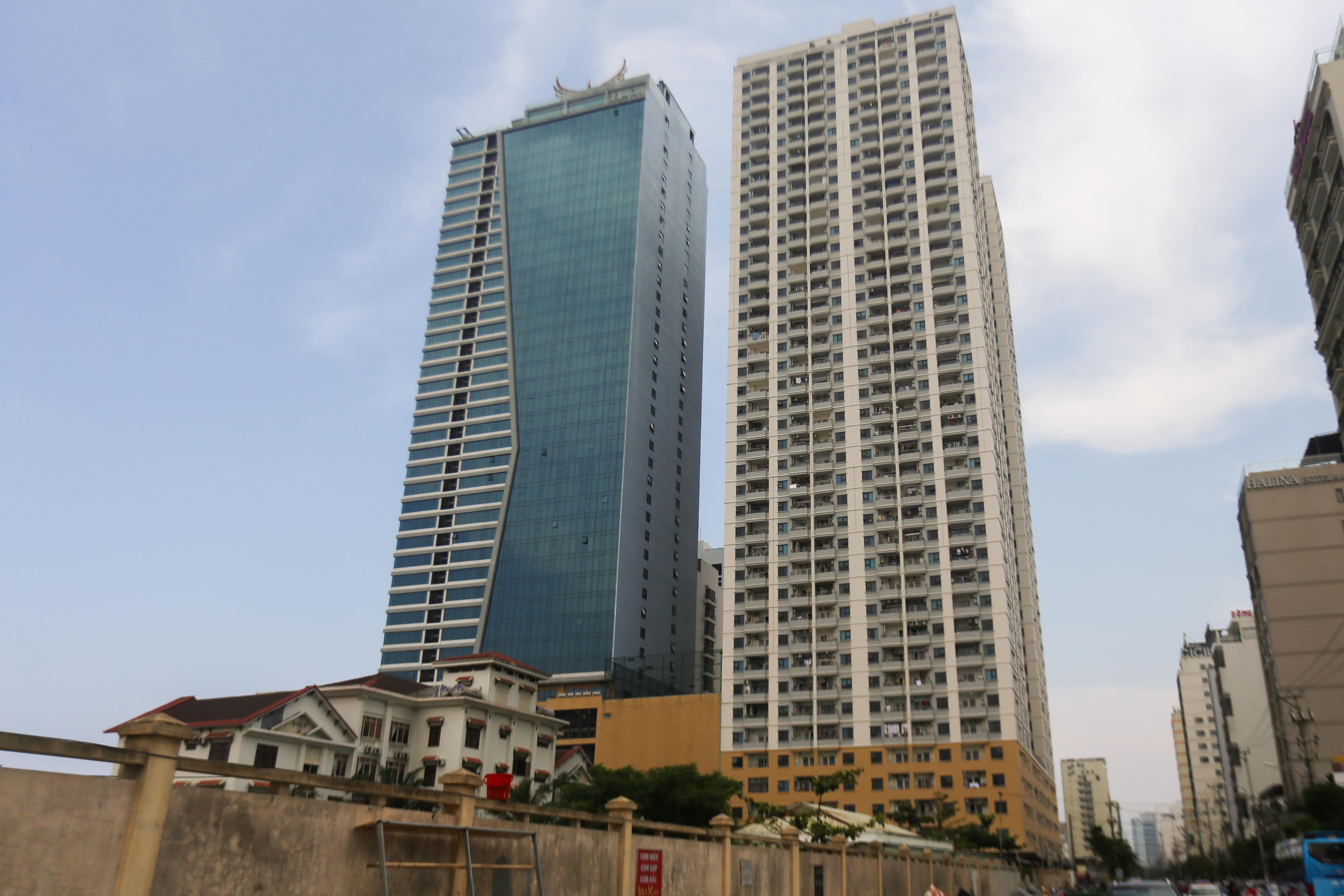 Can canh cong trinh sai phep cua Muong Thanh Da Nang hinh anh