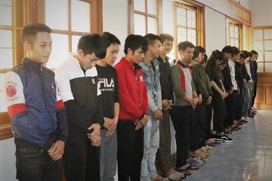 Bắt nhóm lừa đảo qua điện thoại ở Hà Tĩnh. ảnh 1 Bat nhom lua dao qua dien thoai o Ha Tinh. anh 1