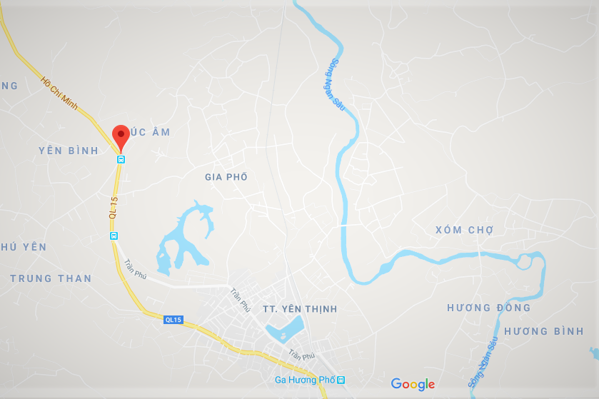 Bat xe khach cho go trac o Ha Tinh. anh 2