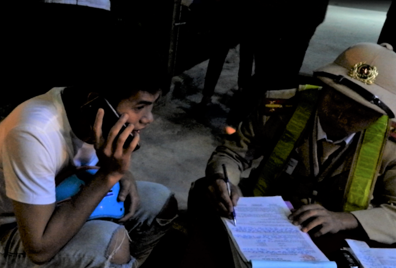 Vi pham nong do con, mot cong an bi xu phat hinh anh