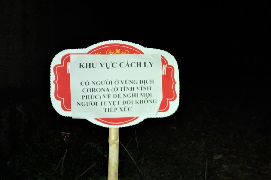 Ba nguoi bo tron khi dang cach ly o Ha Tinh. anh 2