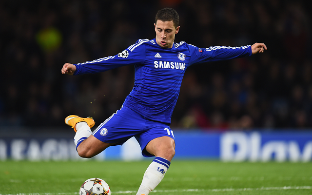 Tiền vệ phải - Eden Hazard: Vẫn như thường lệ, Hazard tiếp tục là nhân tố đáng chú ý bậc nhất trên hàng công Chelsea. Chính Hazard cũng ghi bàn thắng ấn định chiến thắng 2-0 của The Blues trước West Brom. Ảnh: Footydaily.