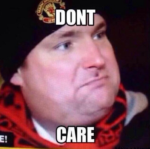 Các CĐV Man Utd thì chỉ quan tâm đến chiến thắng nên không cần để ý đến việc bàn thắng có hợp lệ hay không.