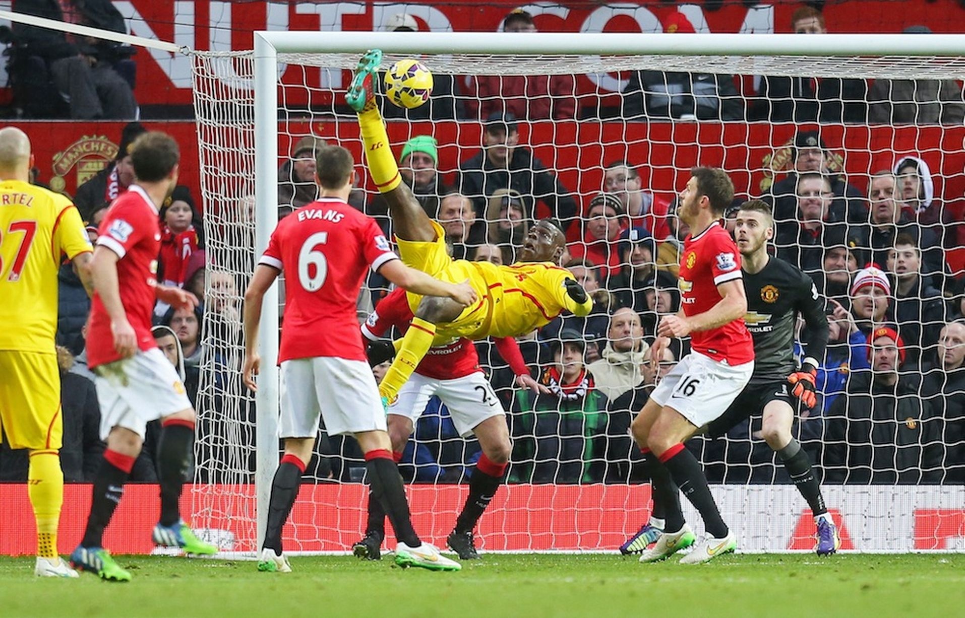 Balotelli dù thi đấu tương đối tốt nhưng không thể giúp CĐV Liverpool được ăn mừng bàn thắng.