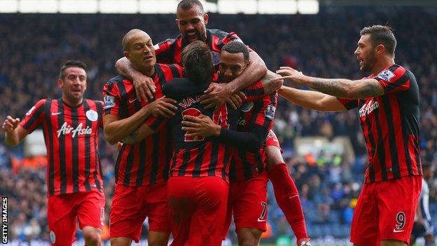 Trận thắng 4-1 trước West Brom cũng là lần đầu tiên Queen Park Rangers ghi được ba bàn trở lên trong hiệp một tại Premier League kể từ tháng 2/1995.