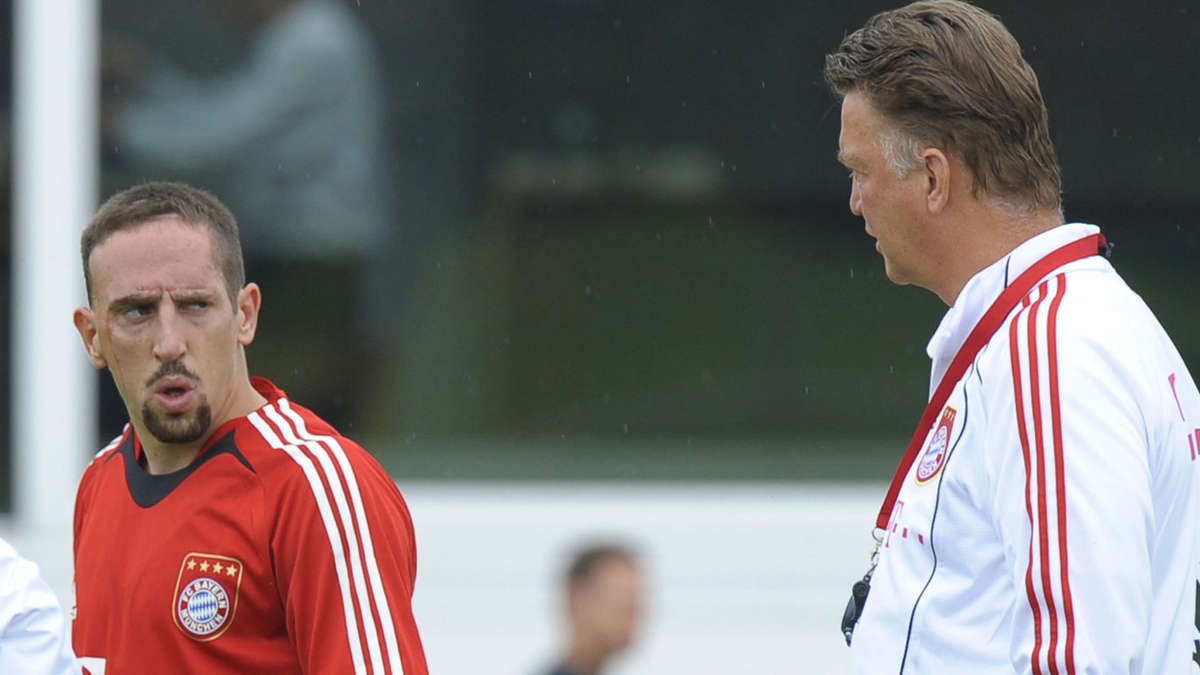 Franck Ribery goi HLV Van Gaal la ga toi hinh anh