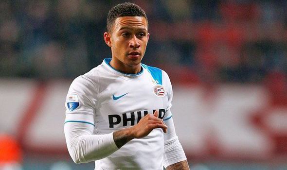 PSV bat den xanh de Depay gia nhap M.U hinh anh