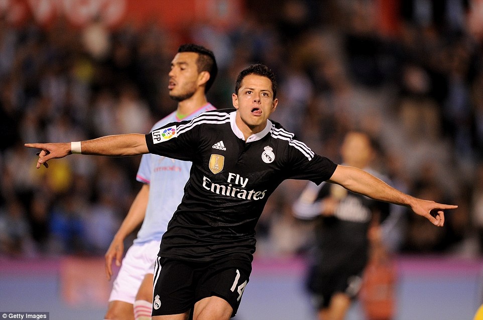 Chicharito the cho Ronaldo trong doi hinh tieu bieu La Liga hinh anh