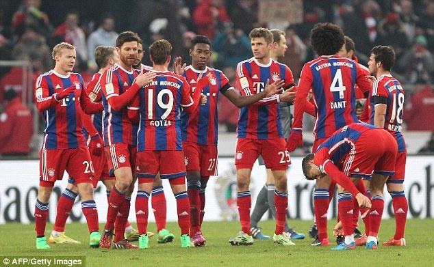 1. Bayern Munich (0,48 bàn mỗi trận): Đội bóng xứ Bavaria vừa lên ngôi vô địch Bundesliga đầy thuyết phục. Trong 5 trận gần nhất tại Bundesliga, Bayern Munich đã giữ sạch lưới đến 4 trận và là câu lạc bộ có hàng thủ tốt nhất châu Âu.