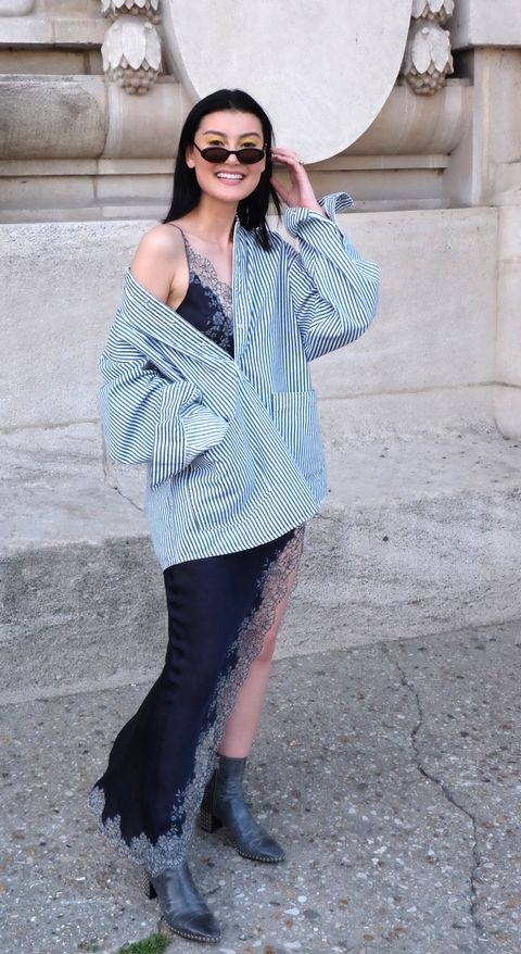 street style của phụ nữ Pháp ảnh 5 street style cua phu nu Phap anh 5