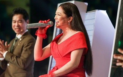 Nhu Quynh va Quang Le tranh gianh thi sinh mang 2 dong mau Viet - An hinh anh