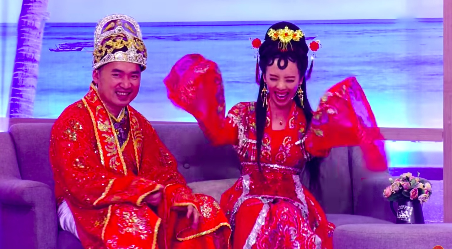 Thu Trang, Tien Luat thua nhan tat xau ngu den 12 gio trua moi day hinh anh