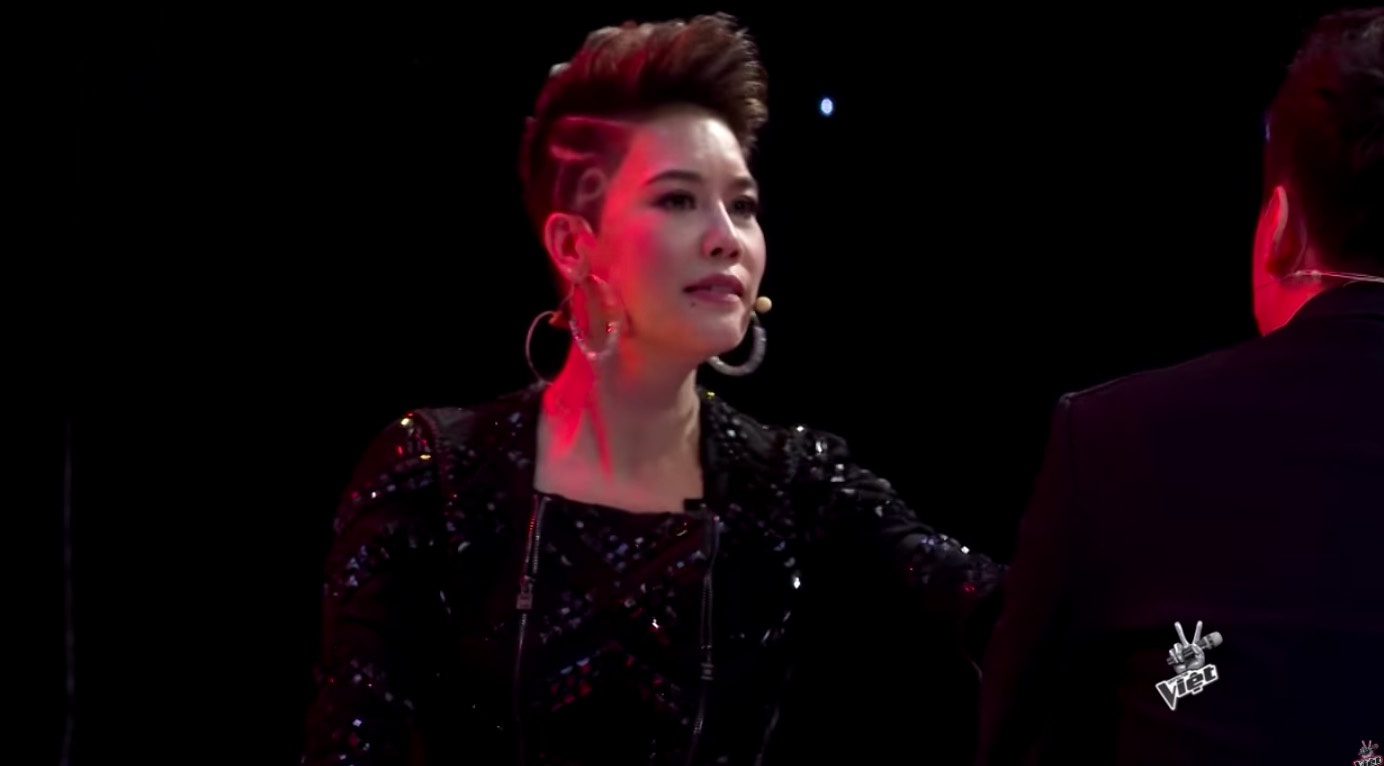 Thu Phuong, Lam Truong 'ran nut' tinh ban vi tranh gianh thi sinh hinh anh