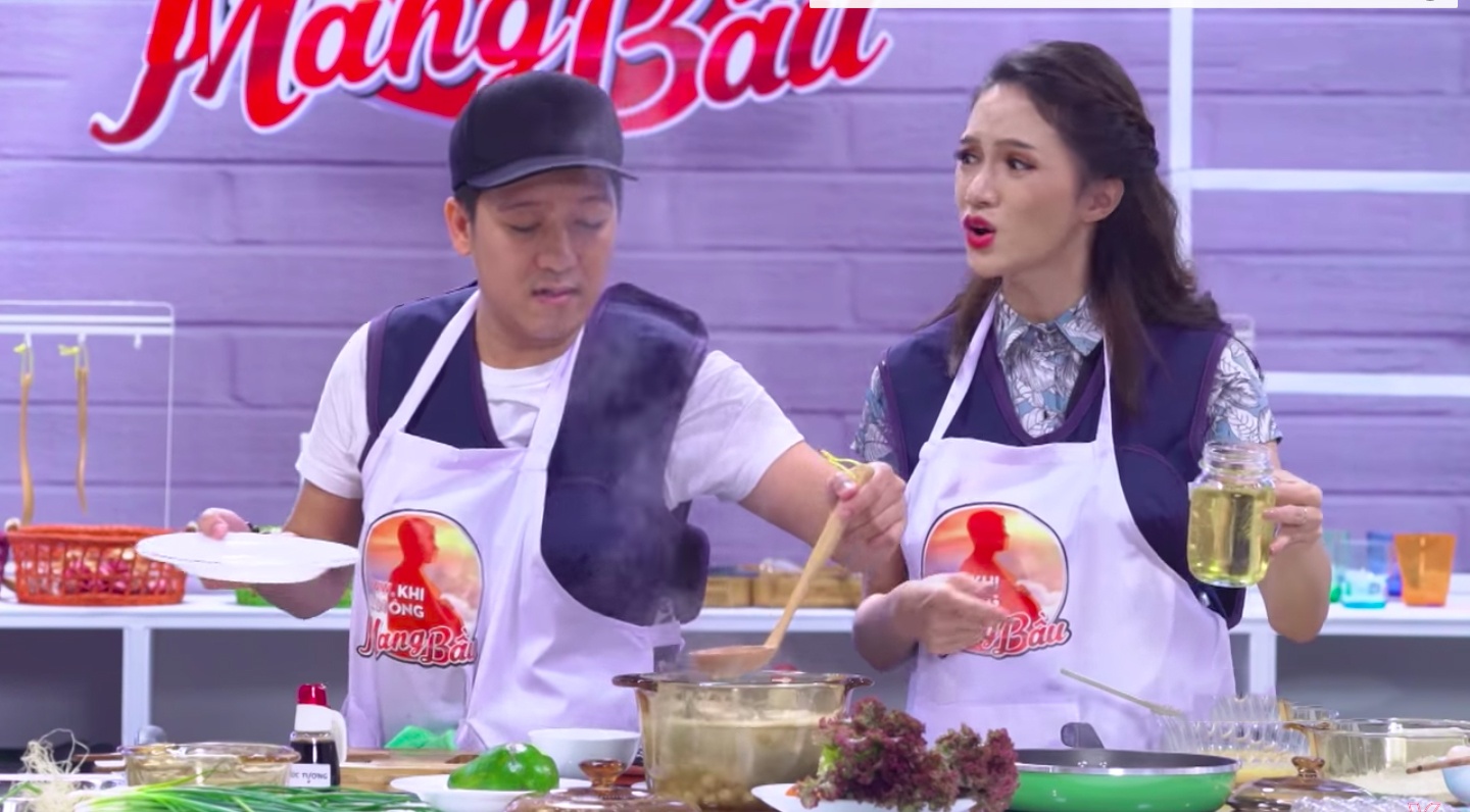 Huong Giang Idol buc xuc vi bi Truong Giang phot lo, chi mai nau an hinh anh