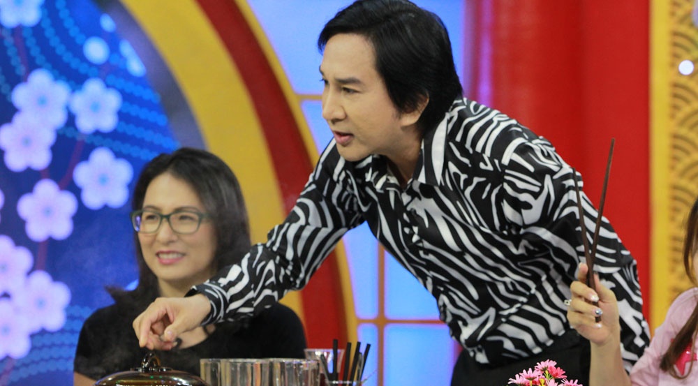 Kim Tu Long gian lan khien Truong Giang 'bo tay' o Thien duong am thuc hinh anh