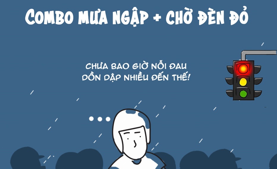 O Sai Gon, mua mua la be kho hinh anh