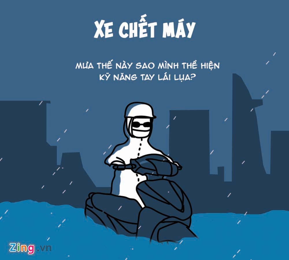 Noi kho nguoi dan Sai Gon khi troi mua ve anh 2