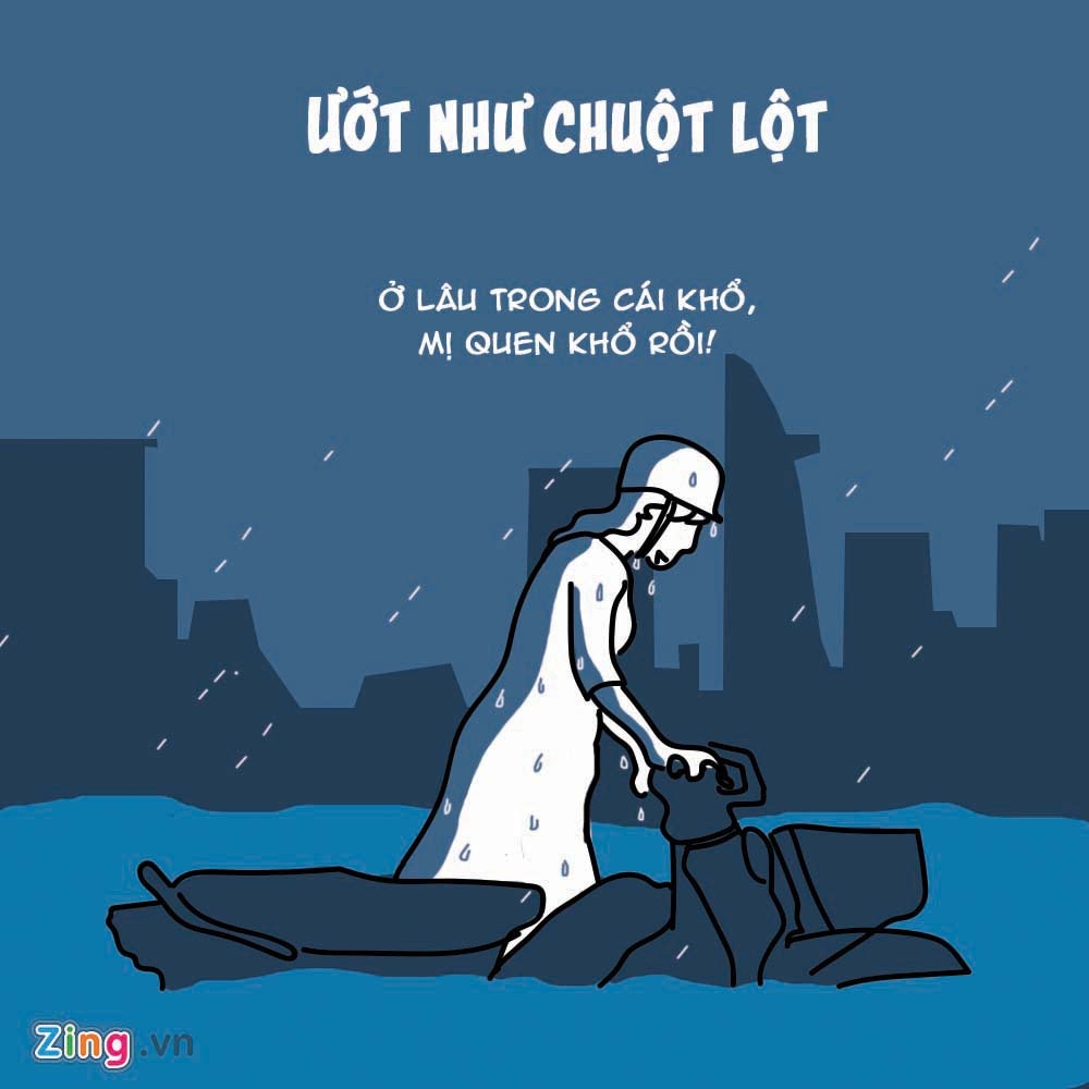 Noi kho nguoi dan Sai Gon khi troi mua ve anh 3