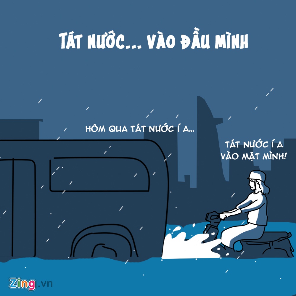 Noi kho nguoi dan Sai Gon khi troi mua ve anh 5