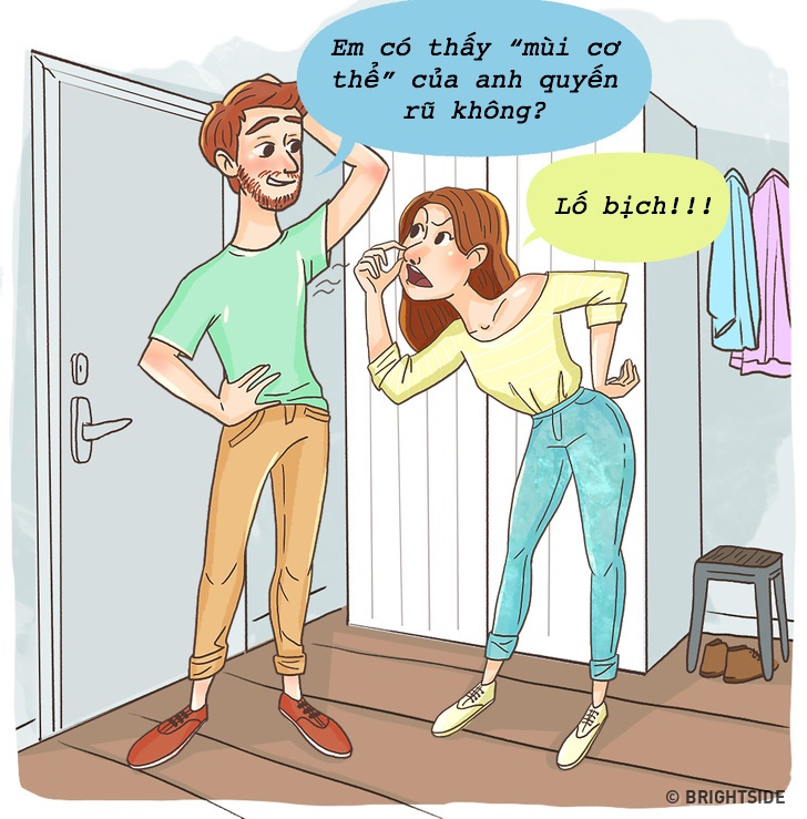 Bo tranh cap doi vui ve anh 1