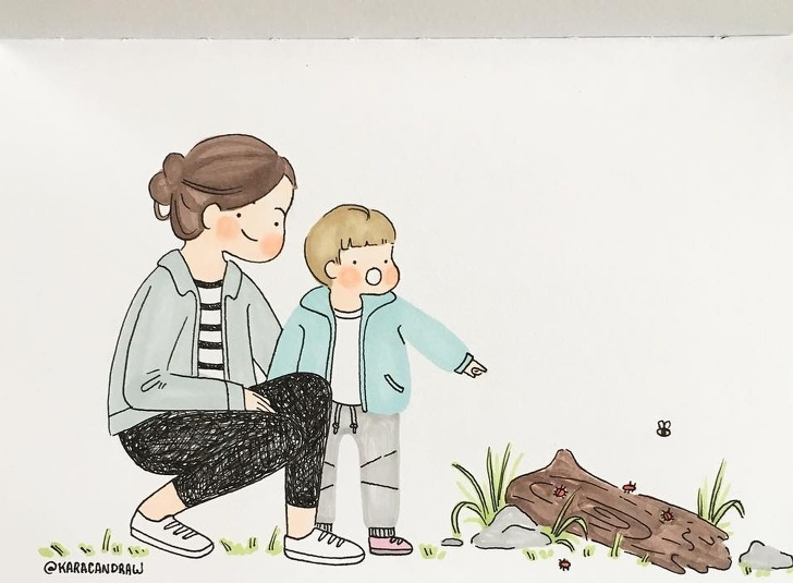 Me va nhung khoanh khac xuc dong anh 13