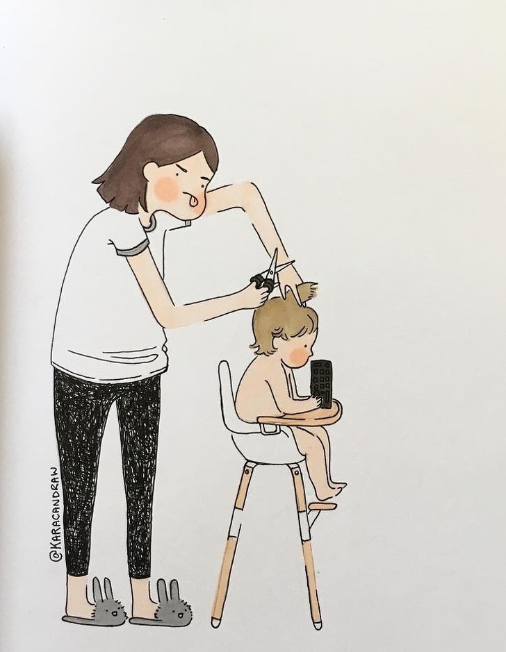 Me va nhung khoanh khac xuc dong anh 4