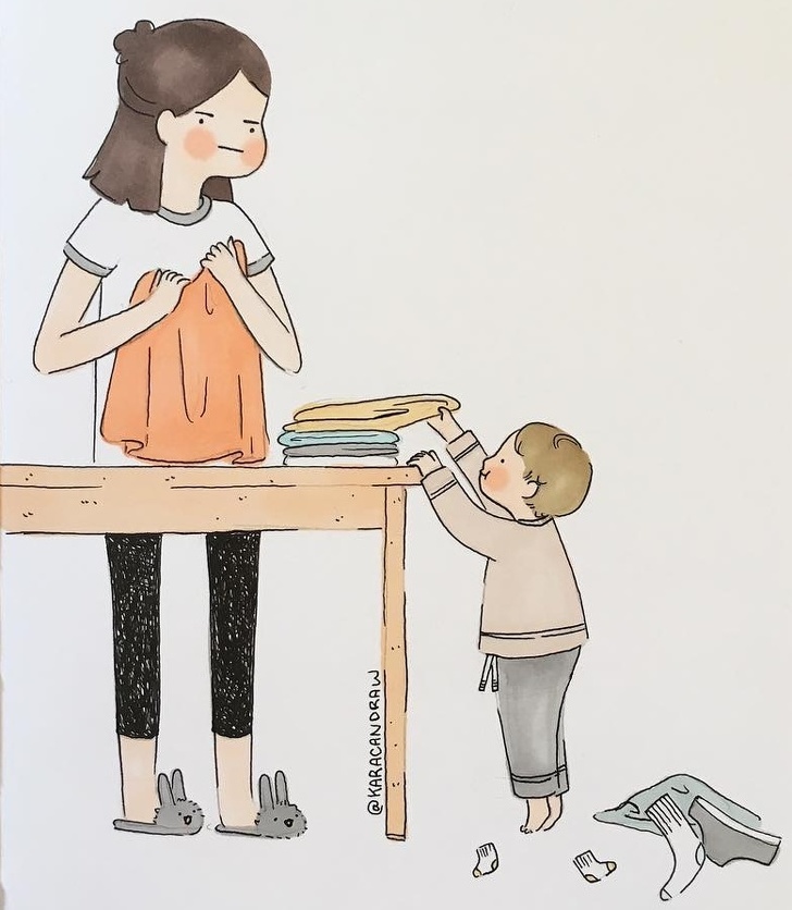 Me va nhung khoanh khac xuc dong anh 12