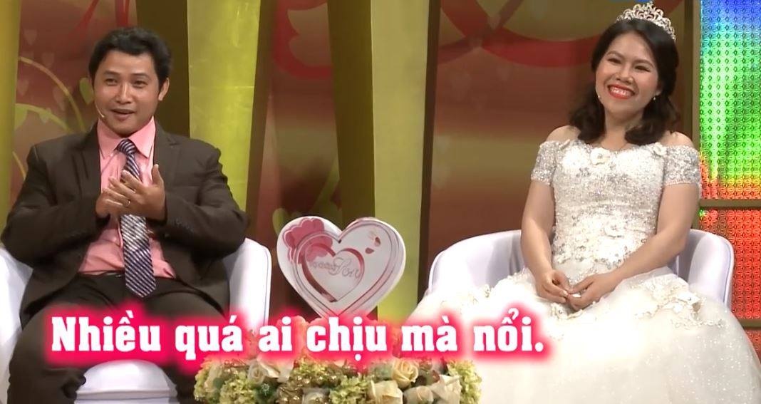 Cap vo chong lay loi, len truyen hinh 'to' tat xau cua nhau hinh anh