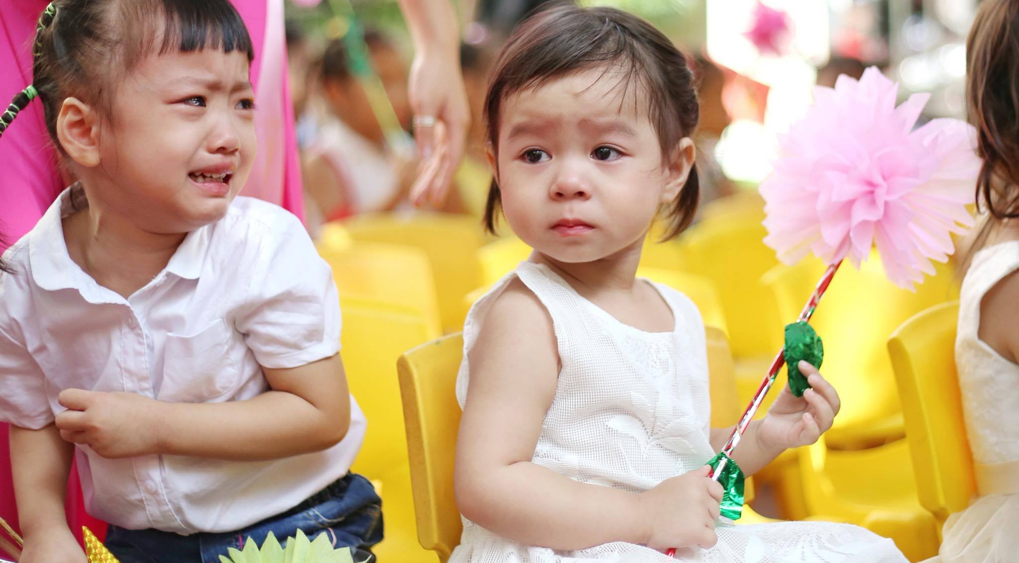 Khai giang cua hoc sinh cap 1: 'Luc di hoc thi muon nghi he' hinh anh