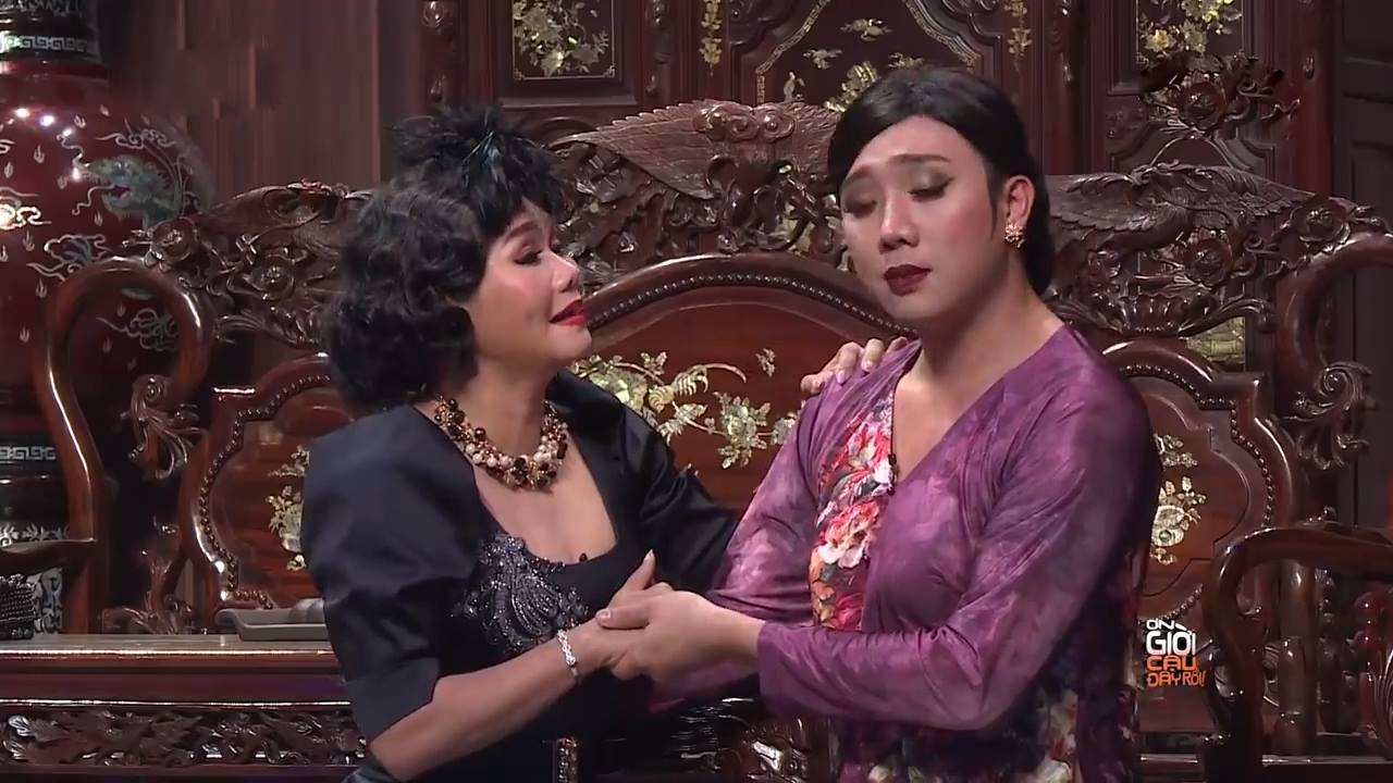 On gioi: Tran Thanh gia gai, cung Ngoc Huyen chat chem Truong Giang hinh anh