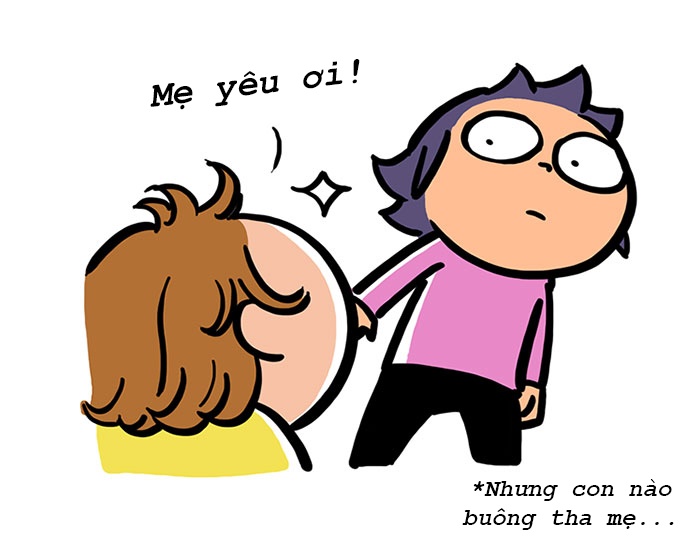 Noi kho cua me khi co con nho anh 13