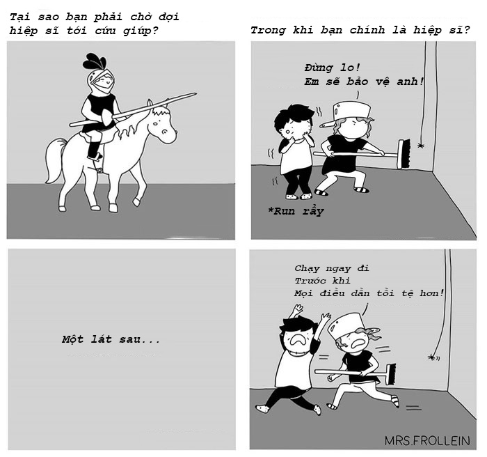 Bo tranh cuoc song met moi cua vo chong moi cuoi anh 6