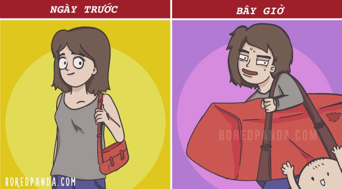 Me va nhung noi kho khi co con anh 6