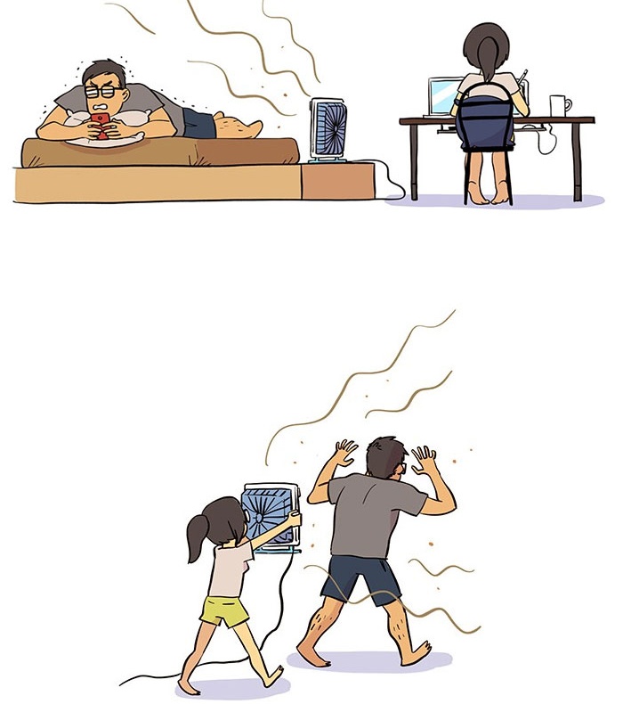 nỗi khổ khi yêu phải chồng lười ảnh 11 noi kho khi yeu phai chong luoi anh 11