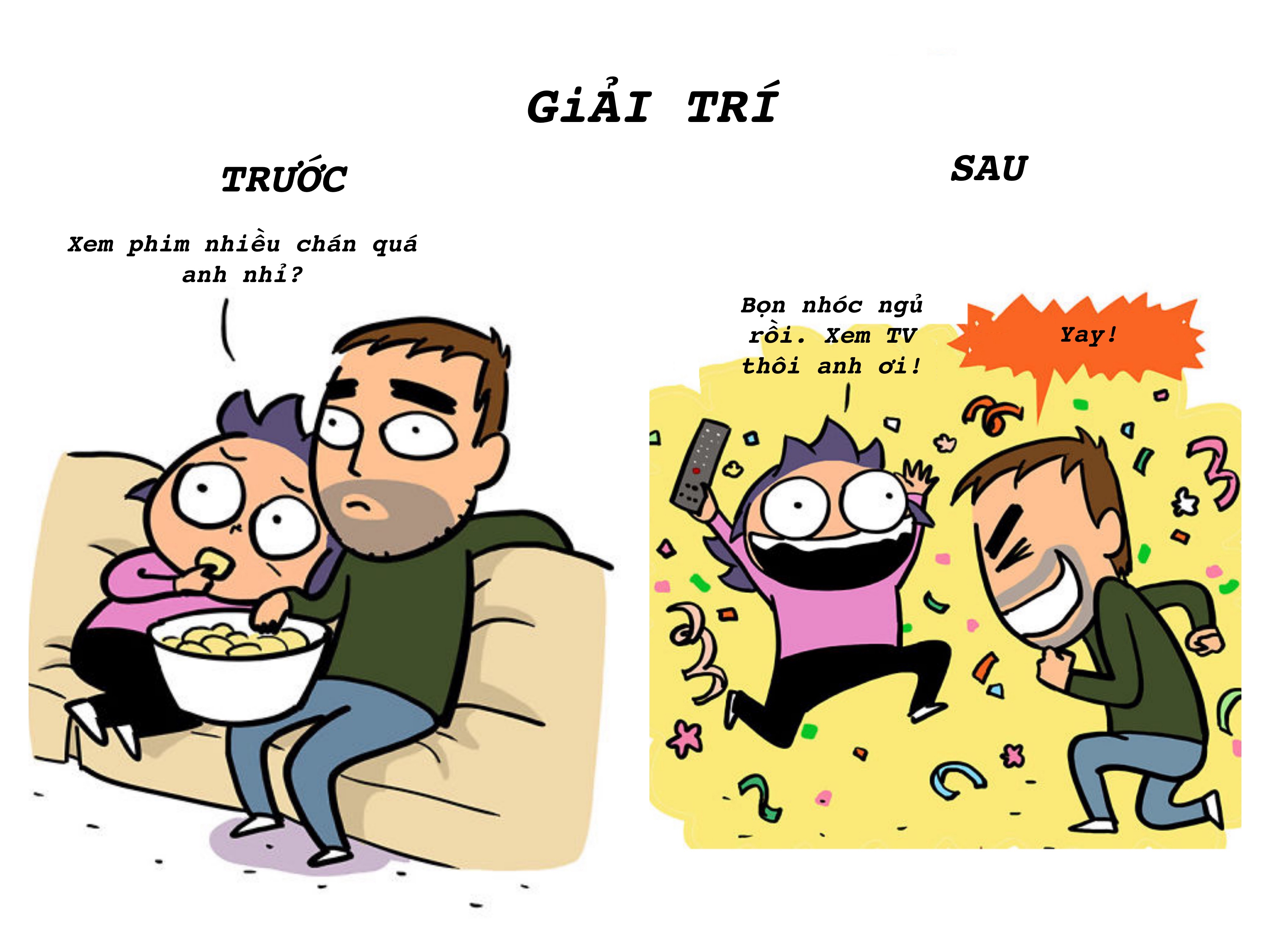 su khac biet khi moi lap gia dinh va co con nho anh 1