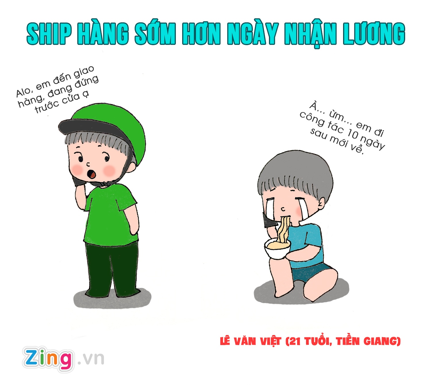 noi kho ngay dau thang khi luong chua ve anh 2