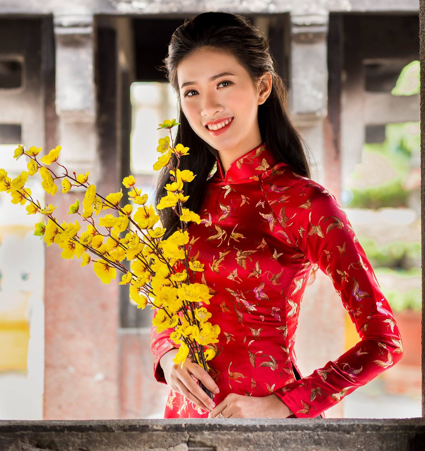 Top 15 thi sinh mien nam thi Hoa khoi sinh vien anh 7