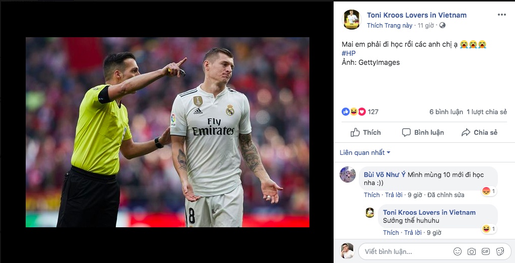 Anh dan mang than khoc vi ngay di hoc som anh 5