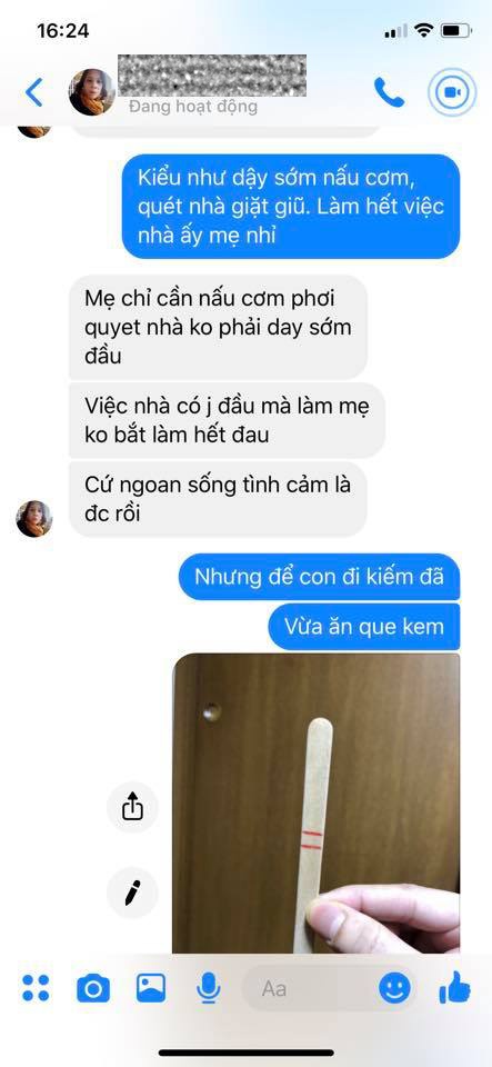 con trai giả vờ thử mẹ bạn gái mang thai ảnh 4 con trai gia vo thu me ban gai mang thai anh 4