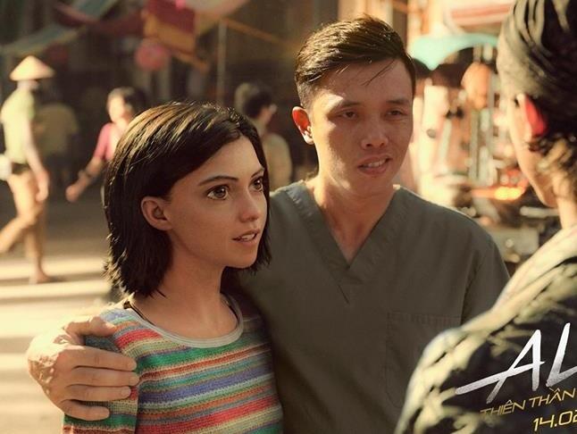 Thanh photoshop bat ngo tro thanh nhan vat trong bom tan 'Alita' hinh anh