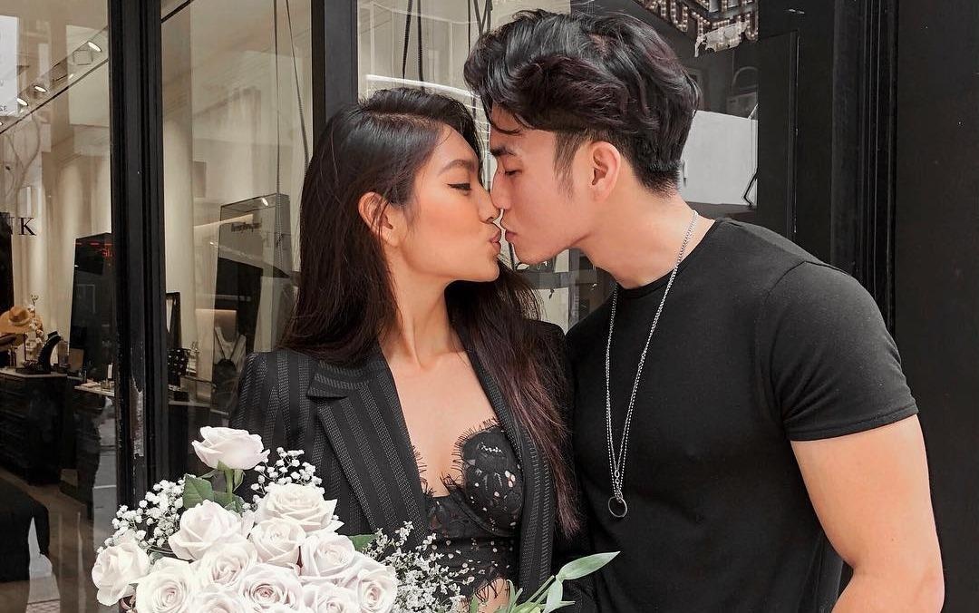 Rich kid Thao Nhi tinh tu ben canh ban trai giau co hinh anh