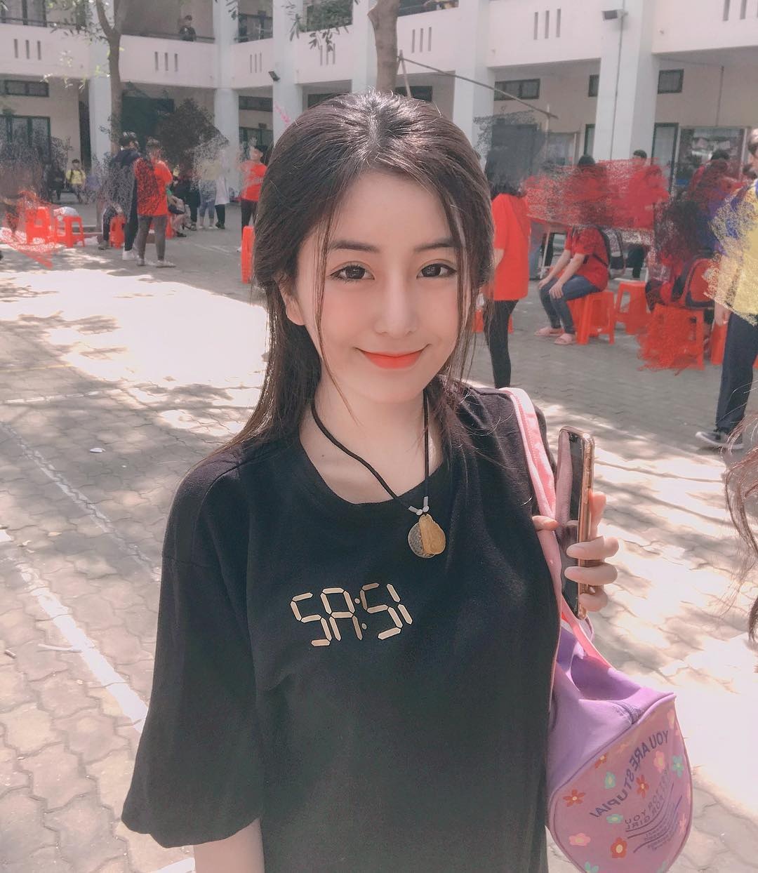 Gai xinh THPT Binh Hung Hoa anh 3