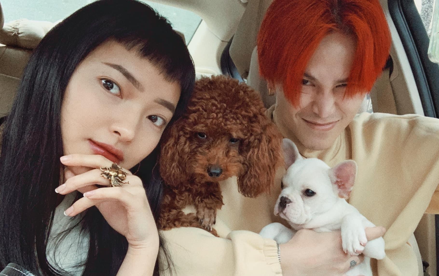 Khoanh khac hanh phuc cua cap Decao - Chau Bui tren bai bien hinh anh