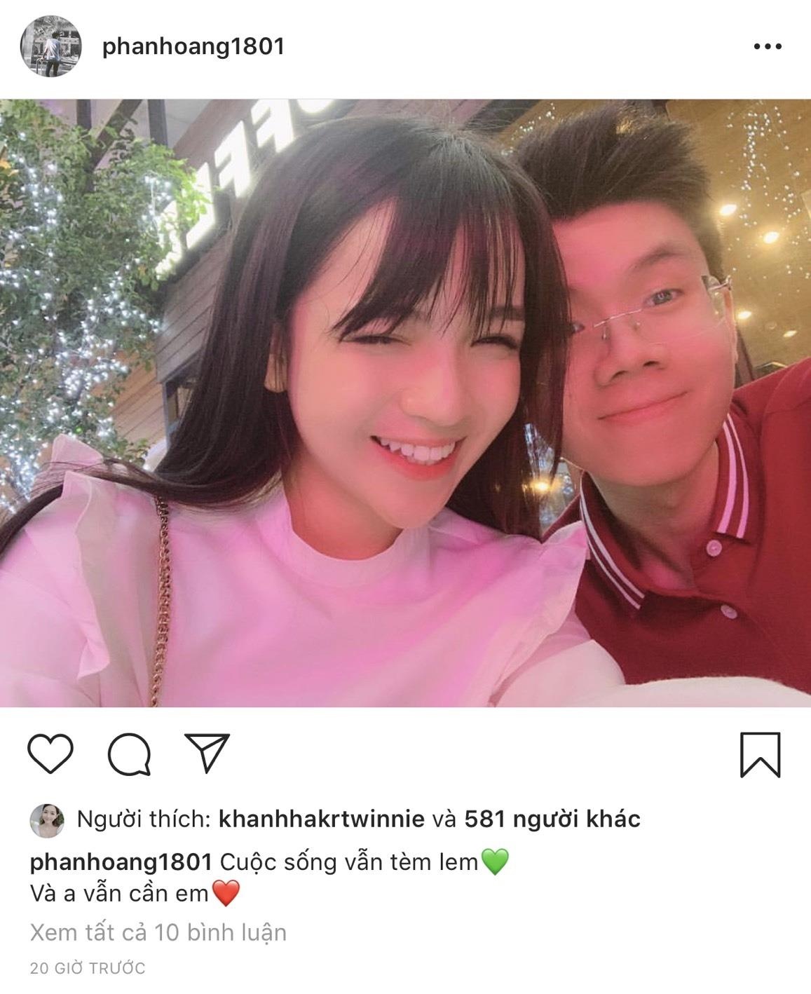 người yêu Phan Hoàng nói lý do tái hợp ảnh 2 nguoi yeu Phan Hoang noi ly do tai hop anh 2