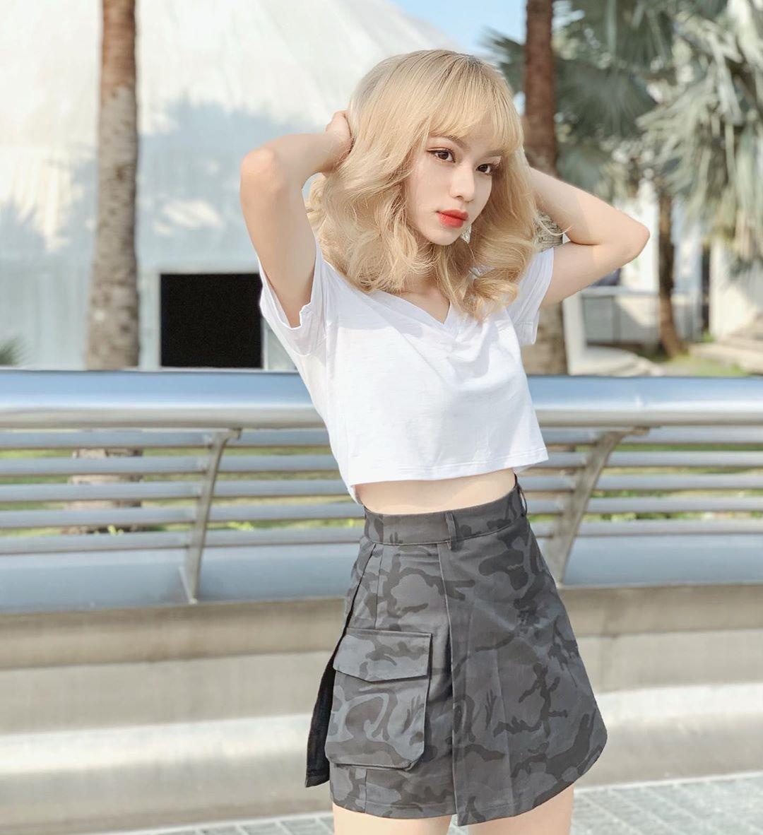 hot girl toc vang anh 11