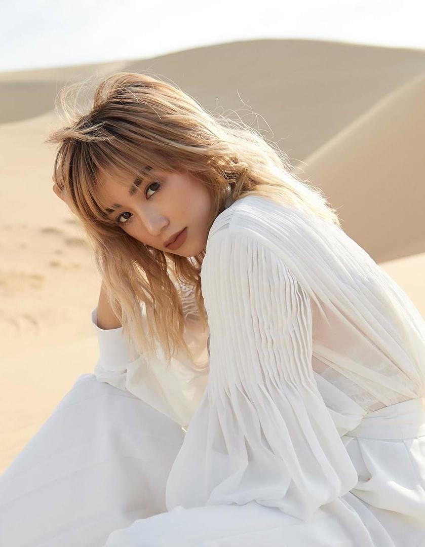 hot girl toc vang anh 5