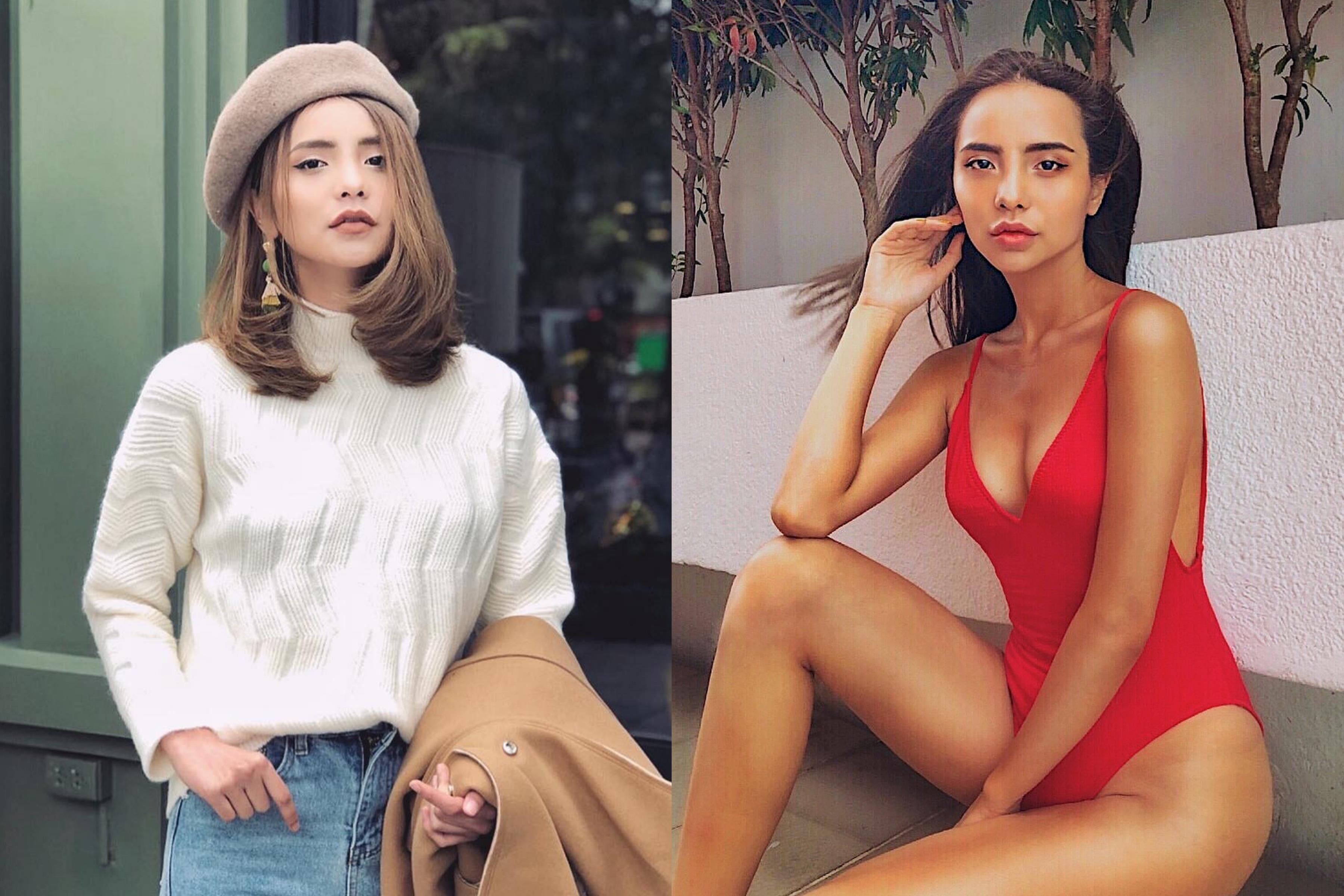 Linh Chi The Face thay doi hoan toan, tu 'banh beo' sang goi cam hinh anh