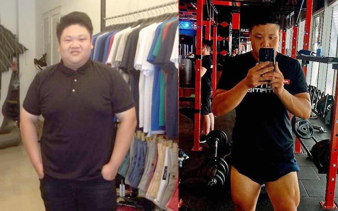 Bo giam hon 30 kg khi bi con gai khong cho dua vao lop vi qua beo hinh anh