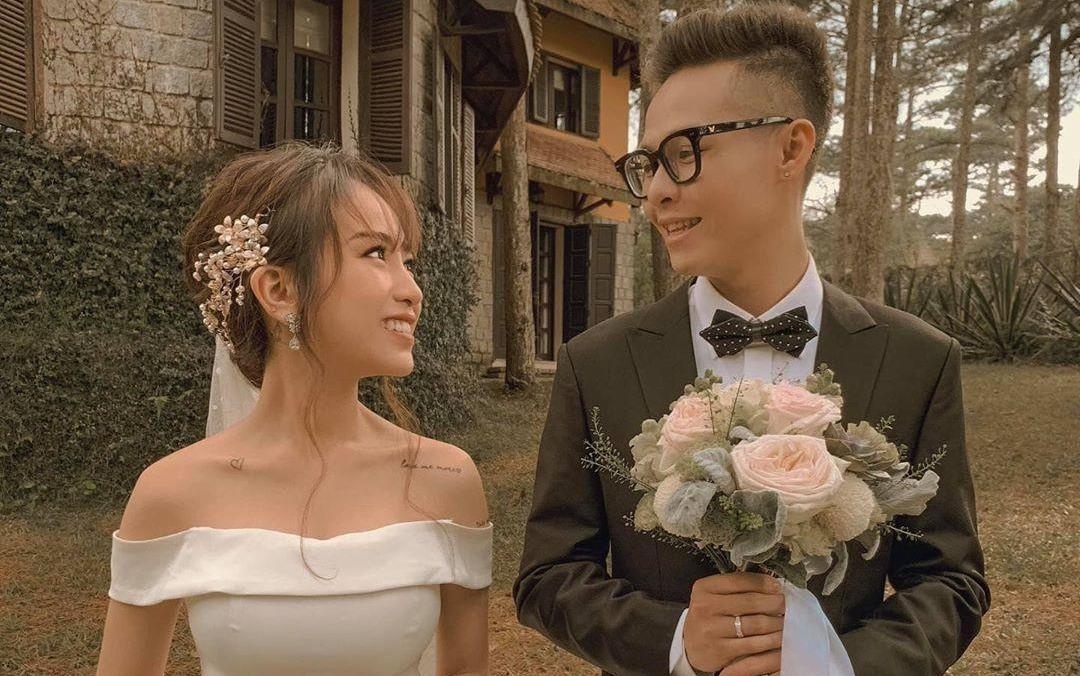 Joyce Pham nu tinh, rich kid Giang Le goi cam khi khoe hinh cuoi hinh anh