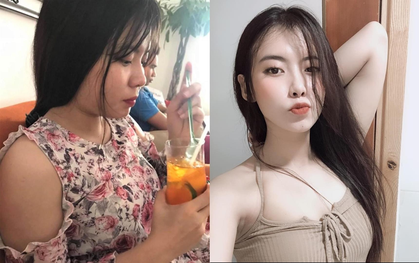 Nu PT so huu than hinh dong ho cat sau khi giam 14 kg hinh anh